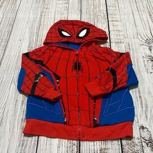 Spider-Man Cosplay Zip Up Hoodie